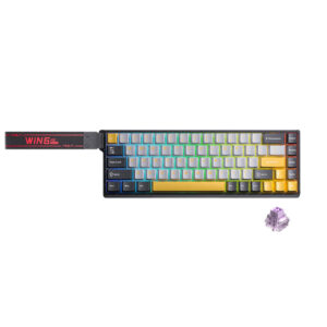 KEYBOARD (คีย์บอร์ด) AULA WIN68 HE MAX (YELLO STONE) CHUN MNT SWITCH (EN/TH) (2Y)
